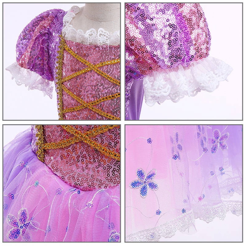 Đầm IQ ANGEL hóa trang công chúa bạch tuyết dễ thương cho bé gái