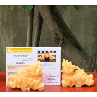 Cặp Tỳ Hưu Ngọc Hoàng Long ( Ngọc Onyx tự nhiên )