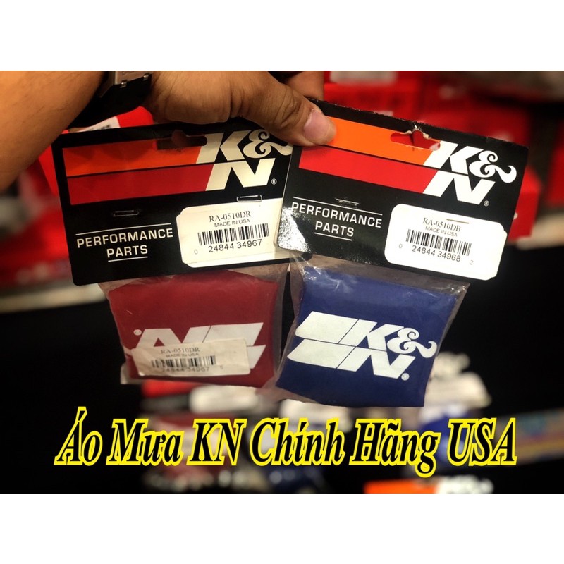 Áo Mưa K&amp;N Size 1280/1750/0510 Uy Tín Hàng Chính Hãng USA