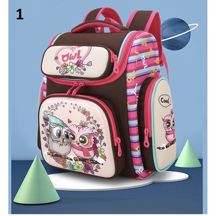 Ba lô chống gùp XUẤT NGA siêu xịn. đủ màu, hình cho các bé từ 7-14 tuổi