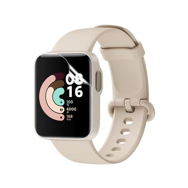 Set 2 Miếng Dán Tpu Mềm Trong Suốt Bảo Vệ Màn Hình Cho Xiaomi Mi Watch Lite