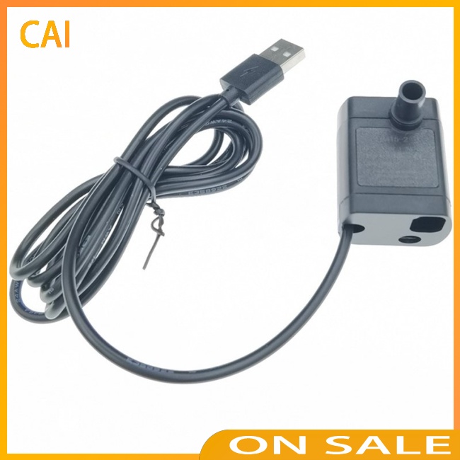 Máy Bơm Nước Mini 5v Dc Usb Không Chổi Than Tiếng Ồn Thấp Cho Bể Cá