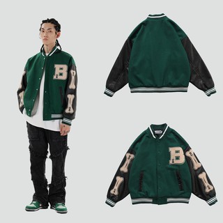 Áo khoác Bomber Made Extreme Bone Varsity