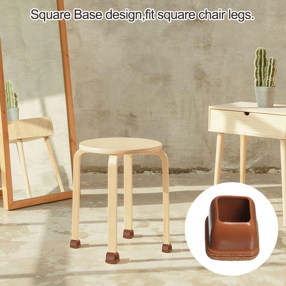Bộ 8 Miếng Lót Chân Bàn Ghế Chống Trượt