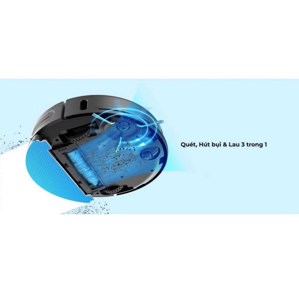 Robot Hút Bụi Lau Nhà Neabot N2 Lite - LDS 4.0 - Lực hút khỏe 2700pa - Pin lớn 5200mah -  bản quốc tế