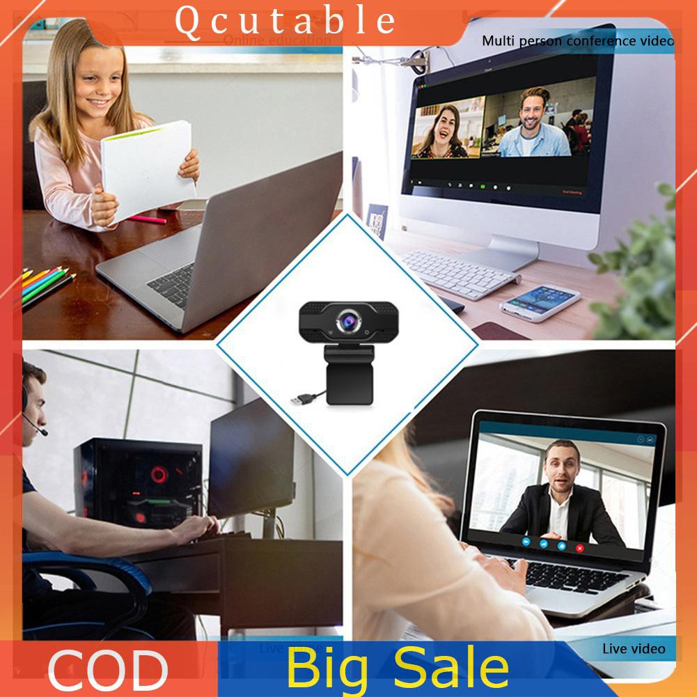 Webcam 2mp 1080p Hd Cổng Usb Kèm Mic