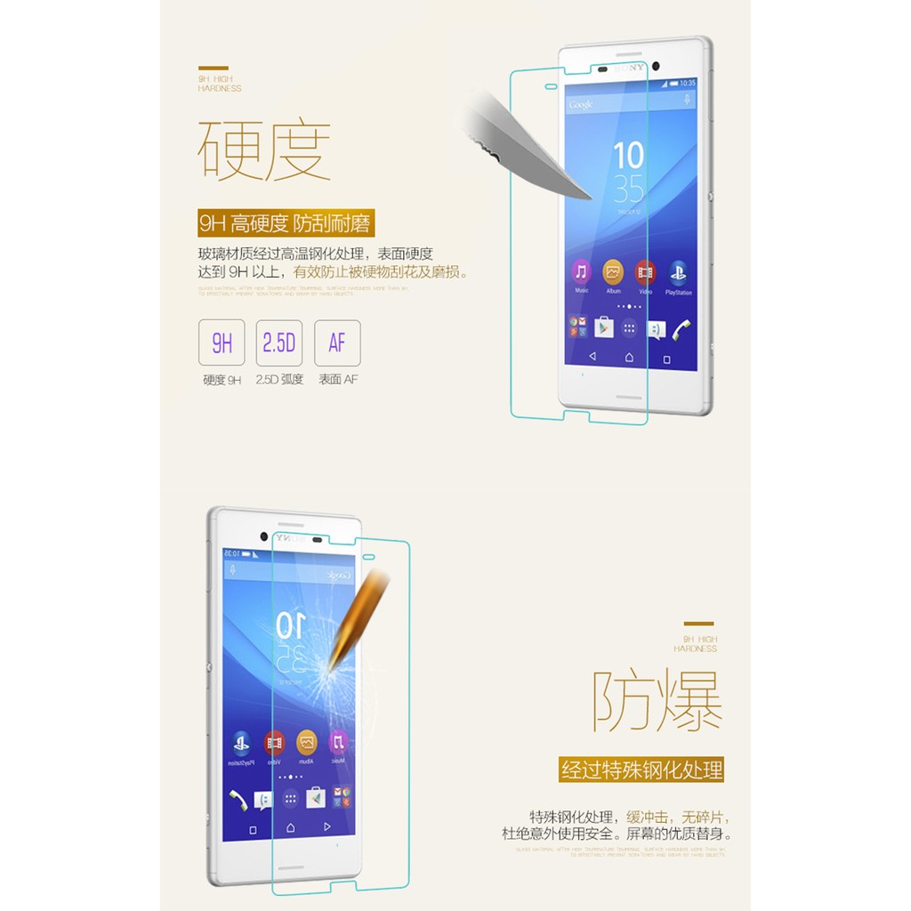 Kính cường lực cho Sony M4