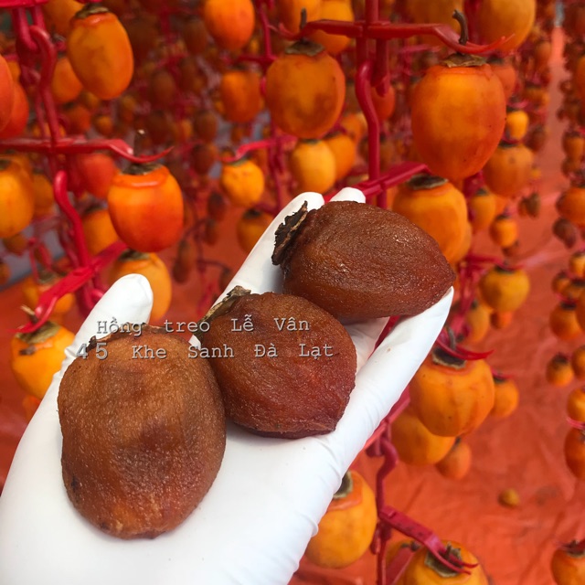Hồng treo gió Lễ Vân, Đặc Sản Ngon Lạ Đà Lạt