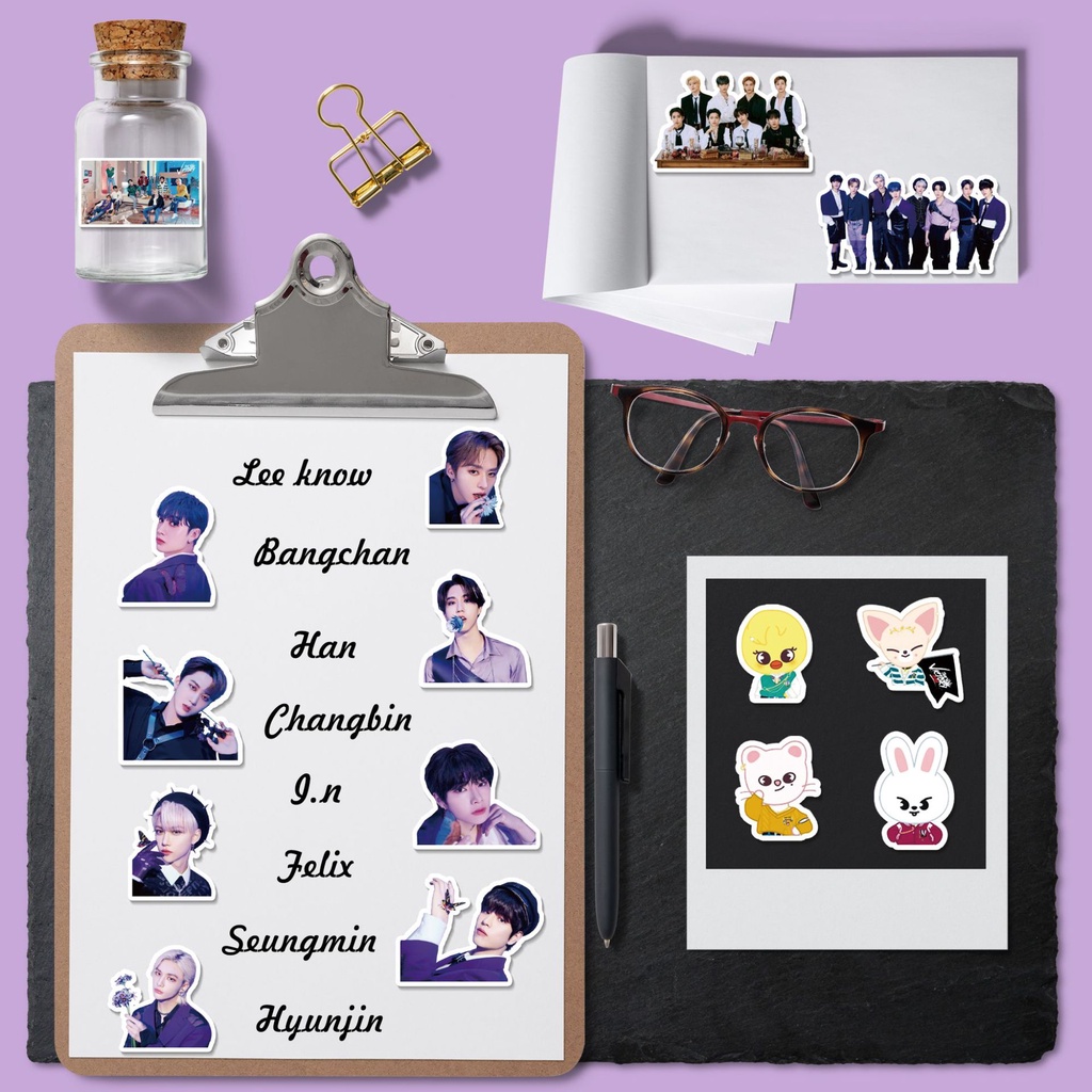 StrayKids Album CIRCUS Stickers Stray Kids ODDINARY Phone Luggage Tag Diy Sticker