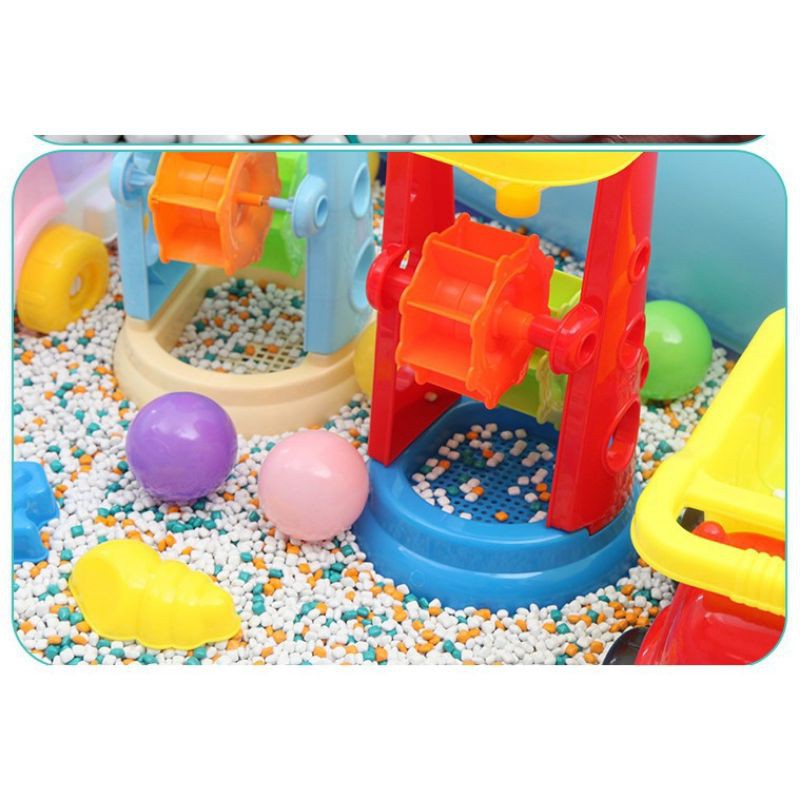 Hạt sứ đồ chơi xúc cát cho bé