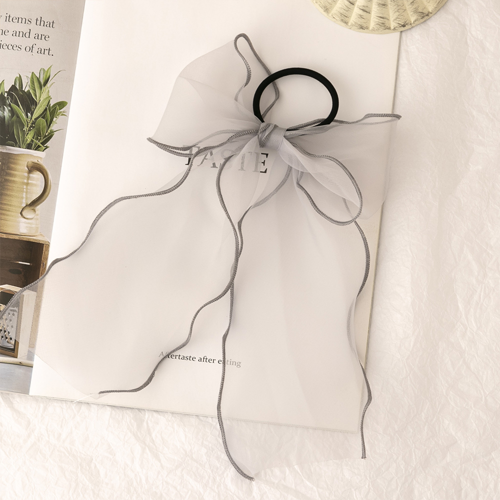 (Hàng Mới Về) Dây Chun Buộc Tóc Gắn Nơ Xinh Xắn Mihan1 Dành Cho Nữ