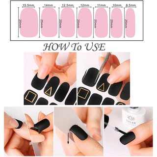 Decal dán móng tay nghệ thuật