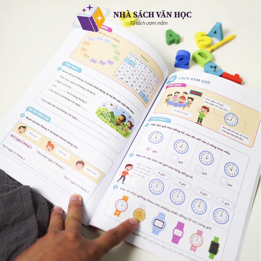 Sách - Bé Chinh Phục Toán Tư Duy Tập 2 Cho Bé 4 - 6 Tuổi - Sắc Màu Toán Học