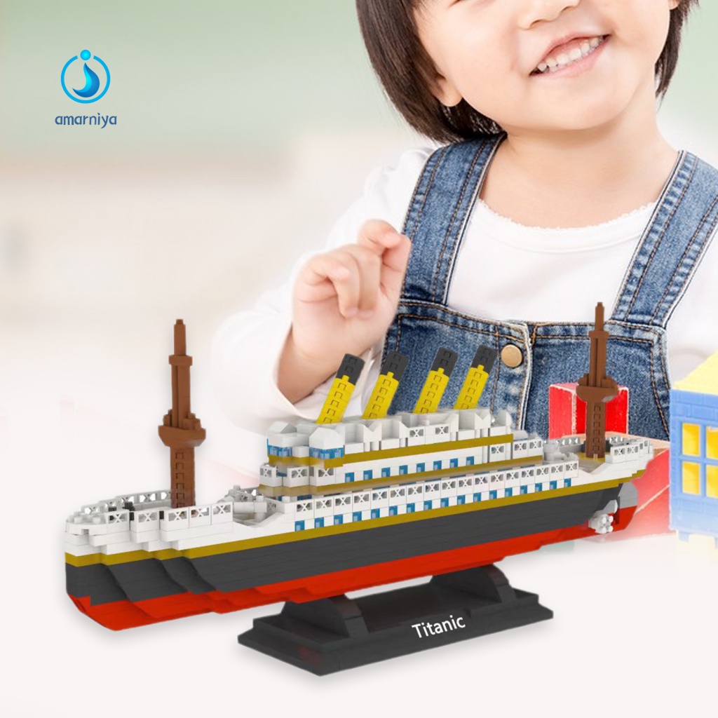 Bộ 1280 Mô Hình Thuyền Du Lịch Tàu Titanic