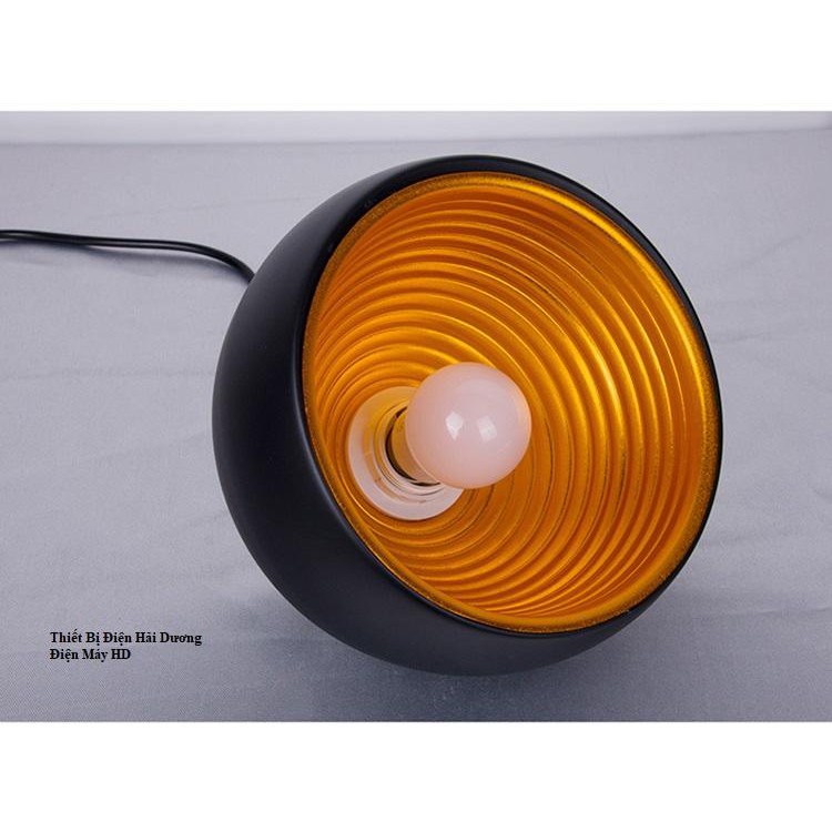 Chao đèn thả mũ bán nguyệt đường kính 350mm 6038 - Chưa bao gồm bóng - Bảo hành 12 tháng