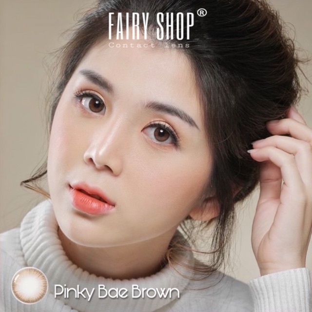 Kính áp tròng Calssi Water Gray 14.0mm - FAIRY SHOP CONTACT LENS độ 0 đến 8 Silicone Hydrogel Lens Cho Mắt Thở