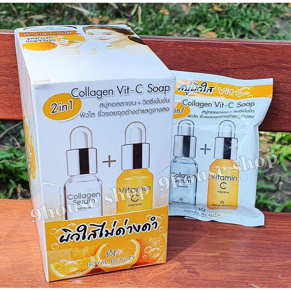 1 Cục Xà Bông Vit C Thái Lan 60gram