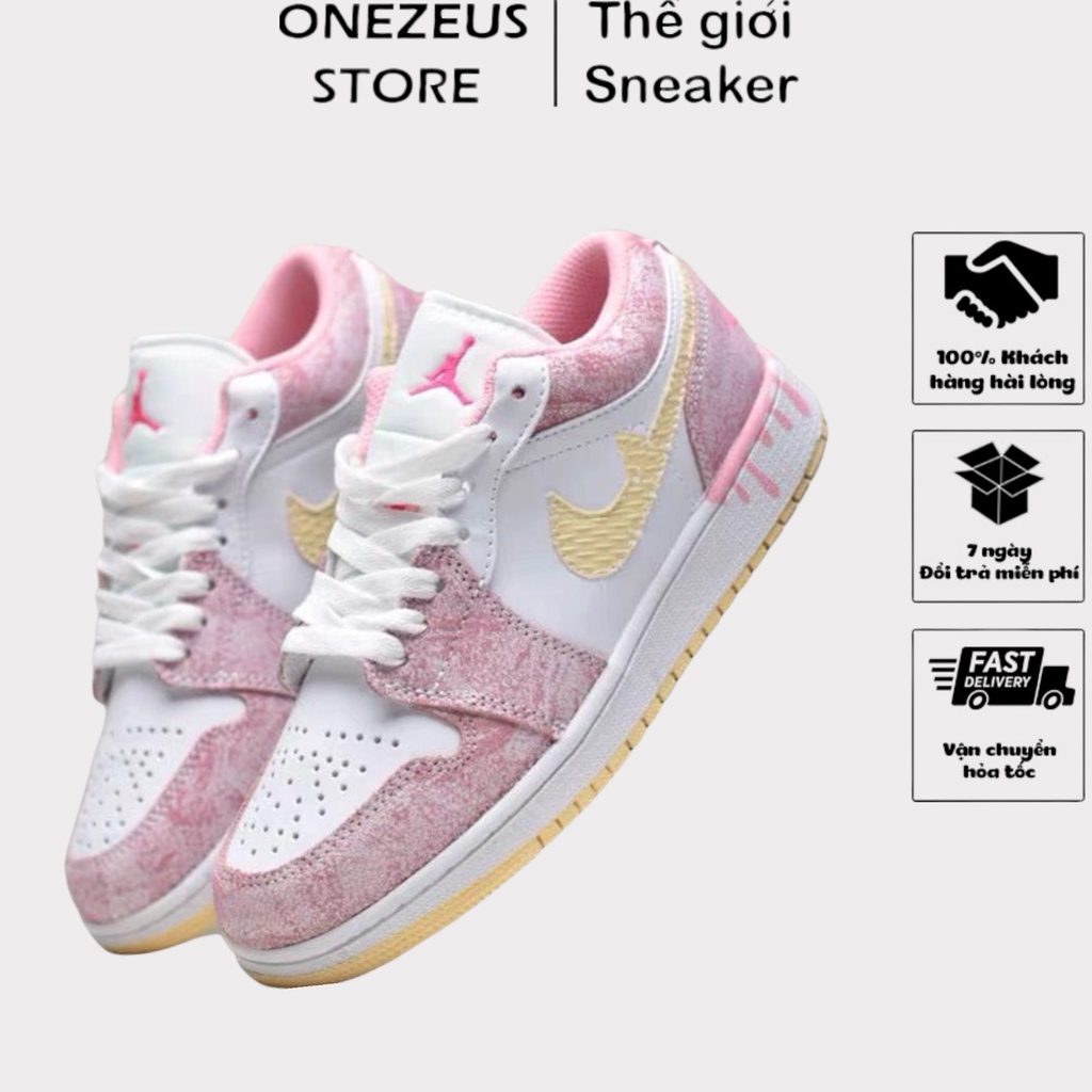 Giày Jordan Cổ Thấp Nữ, Giày JD Jordan 1 Low Paint Drip Thời Trang Full Box Bill | BigBuy360 - bigbuy360.vn