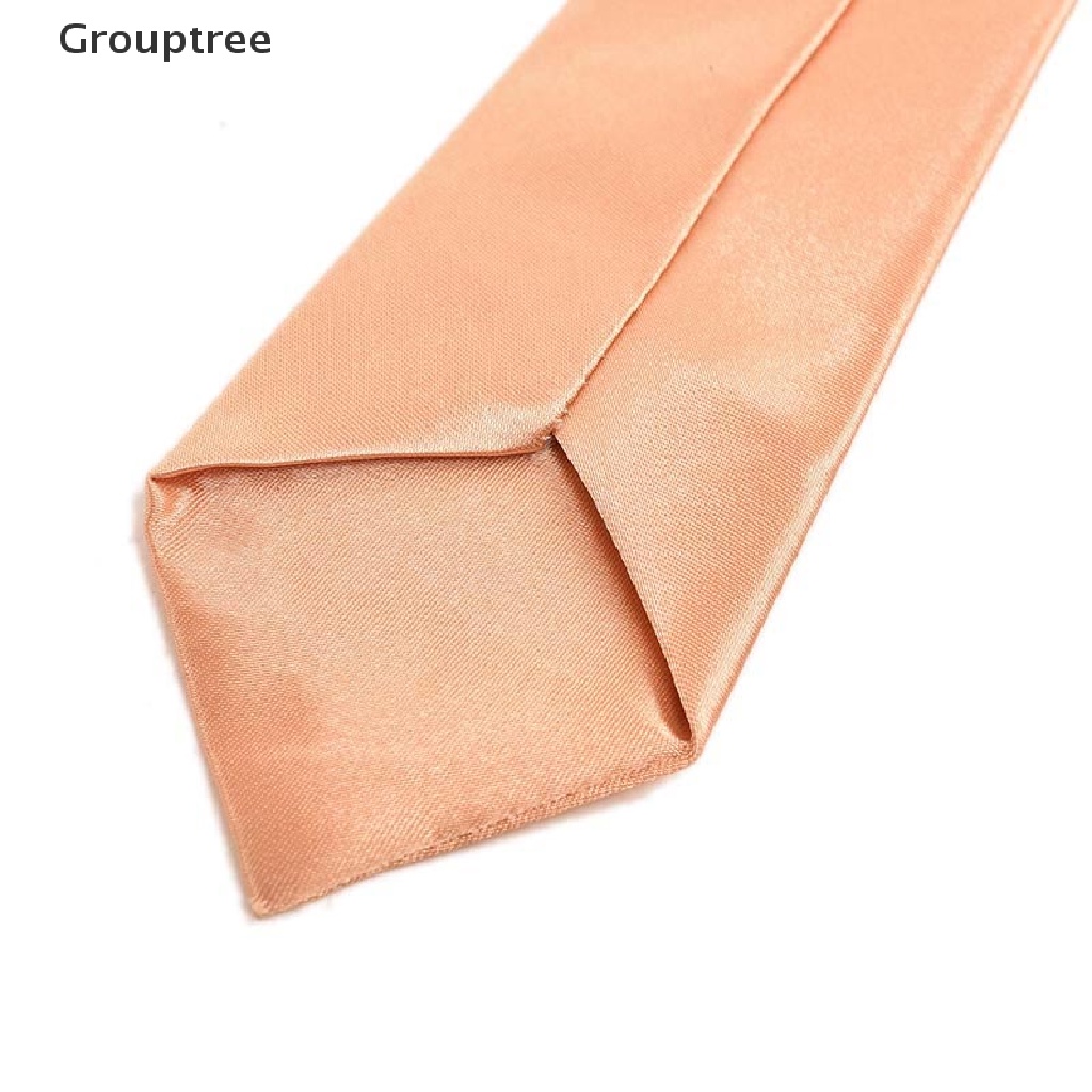 Cà vạt co giãn 11 màu sắc trơn tùy chọn thời trang dành cho bé trai