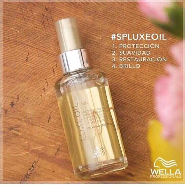 #sp_wella TINH DẦU SP WELLA LUXE OIL CAO CẤP DƯỠNG TÓC KHÔ HƯ TỔN NẶNG 100ML