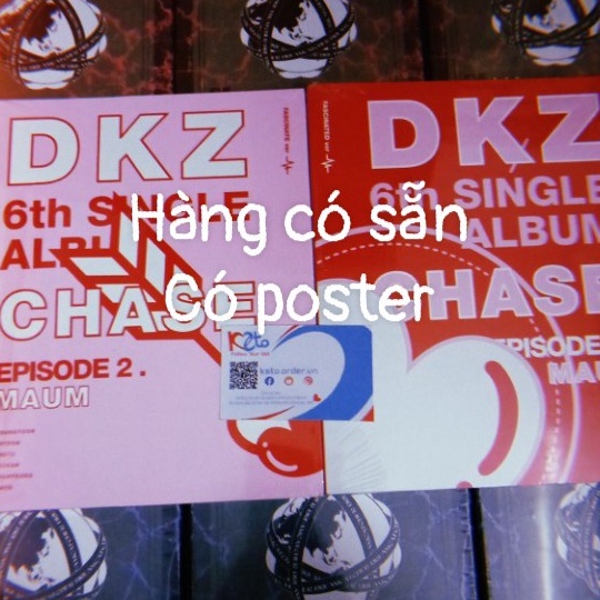 Album DKZ - CHASE EPISODE 2. MAUM + Quà 1 ảnh khổ A5 hình bias (ghi chú khi đặt hàng)