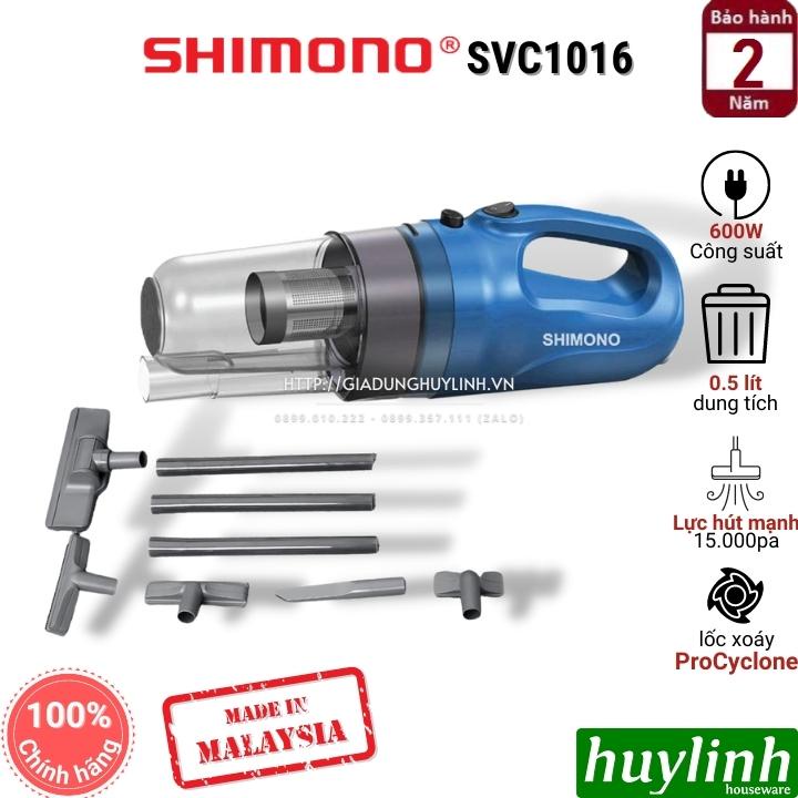 [Mã ELHAMS5 giảm 6% đơn 300K] Máy hút bụi cầm tay Shimono SVC1016 - Malaysia