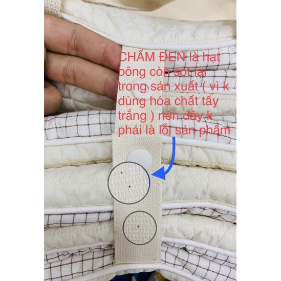 ĐỆM NGỦ GẤP GỌN ORGANIC DOTTODOT &amp; MALOLOTTE - MADE IN KOREA