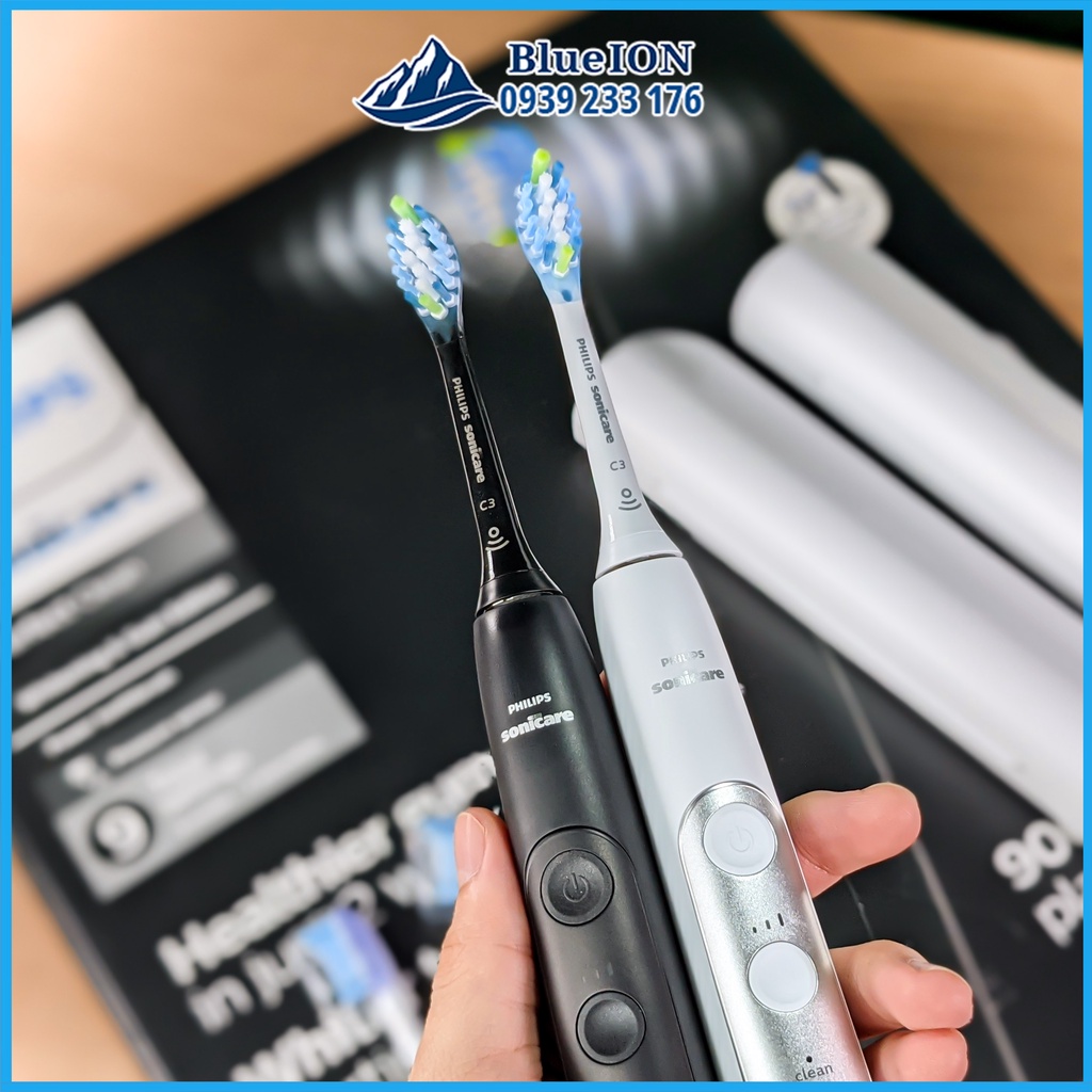 Bộ đôi 2 bàn chải điện Philips Sonicare Perfect Clean LIKE NEW (hàng Mỹ)