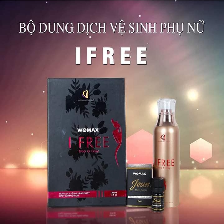 Combo Dung dịch vệ sinh IFree & Nước hoa Jeun ( KIS22)