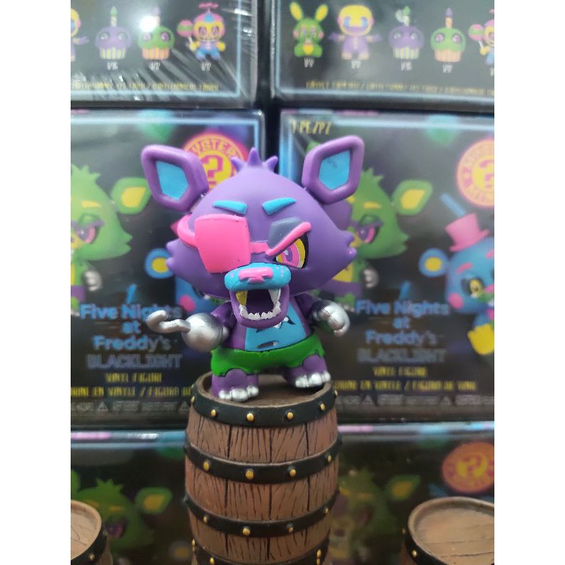 Bộ mô hình Five Nights At Freddy phiên bản Blacklight chính hãng Funko bộ 12 hoặc 13 nhân vật