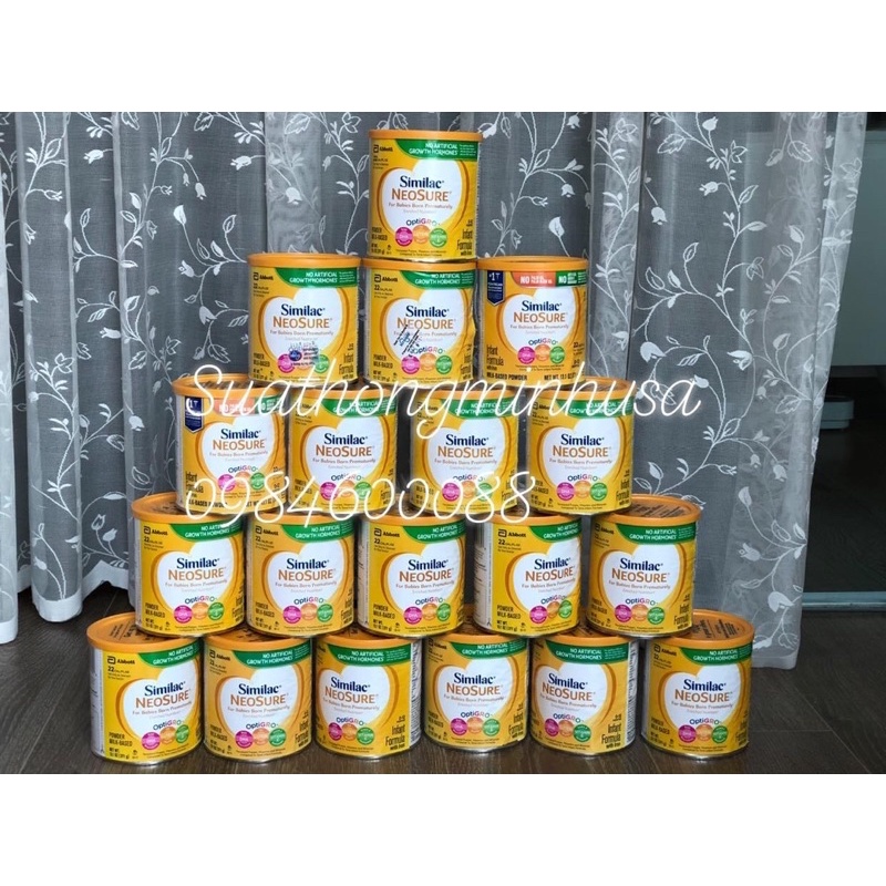 Sữa Similac NeoSure Dành Cho Bé Sinh Non Và Nhẹ Cân 371g