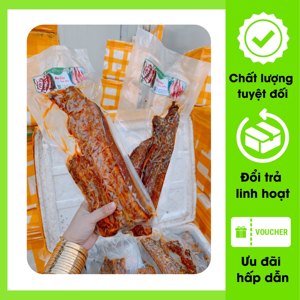 [Giao hỏa tốc HCM] Ba Chỉ Gác Bếp 500GR (Hàng loại 1)