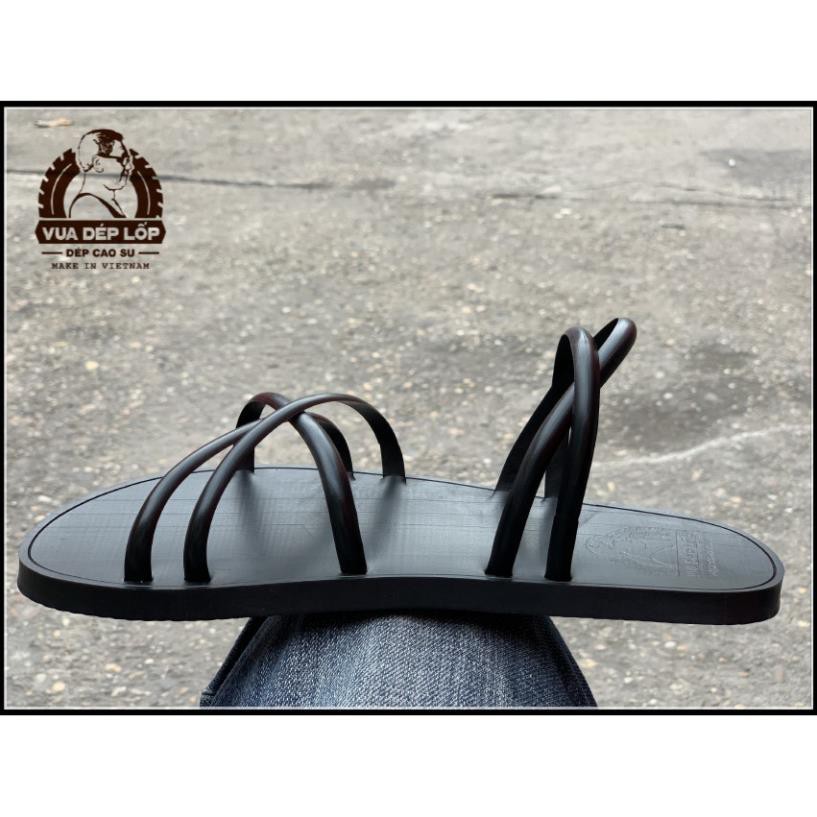 Dép cao su Bác Hồ, bộ đội Trường Sơn, kiểu râu 5 quai giải phóng tăm làm thủ công VUA DÉP LỐP
