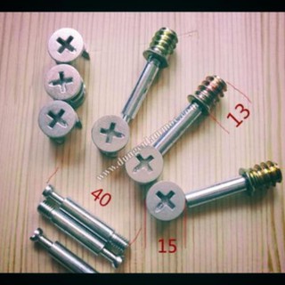 [SIÊU SALE] 20 bộ ốc cam liên kết, dùng cho ván MDF 17mm trở lên.