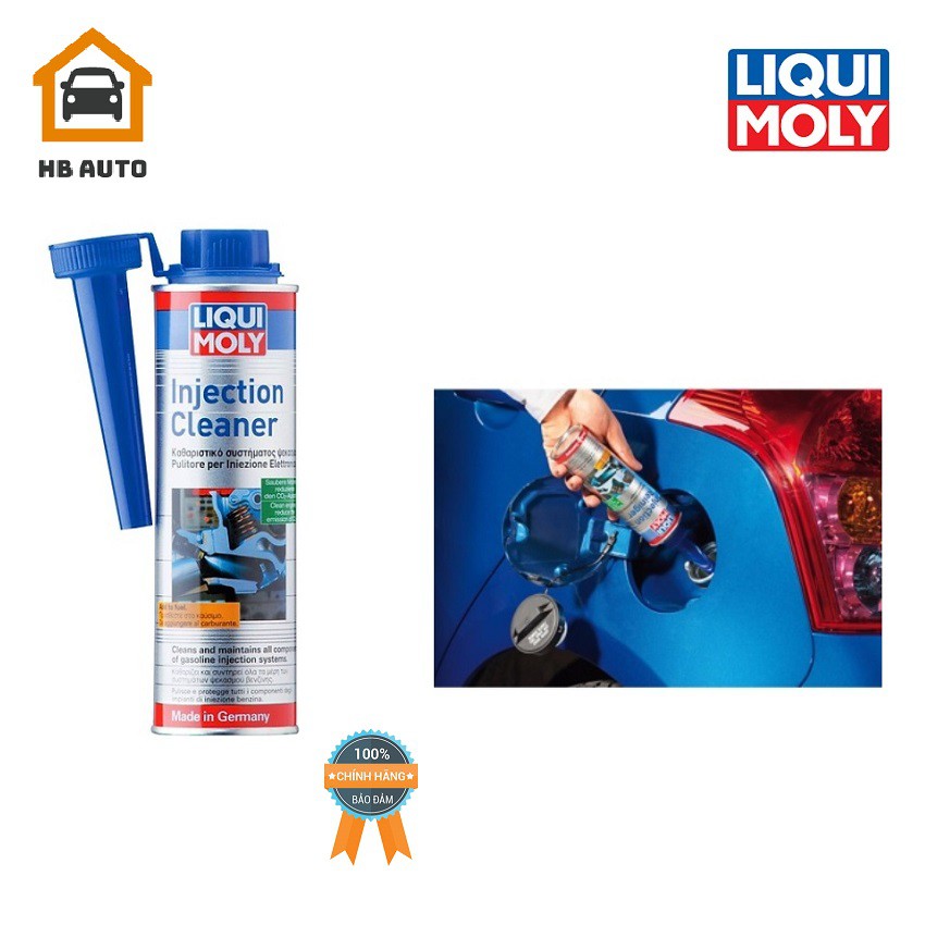 Phụ gia súc béc xăng cao cấp Liqui Moly Injection Cleaner 1803 (300ml) làm sạch hệ thống phun xăng v