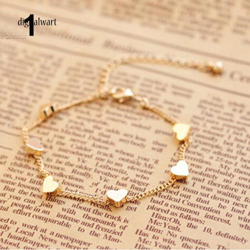 Lắc chân hợp kim hình ngôi sao / trái tim xinh xắn | BigBuy360 - bigbuy360.vn