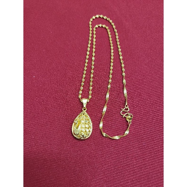 Dây Chuyền Mạ Vàng 18KGP, Hàng Si Nhật Siêu Đẹp