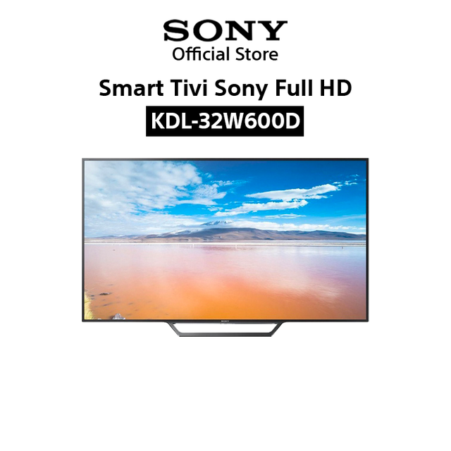 [Mã ELMALL7 giảm 7% đơn 5TR] Internet Tivi Sony HD 32 inch KDL-32W600D - Miễn phí lắp đặt