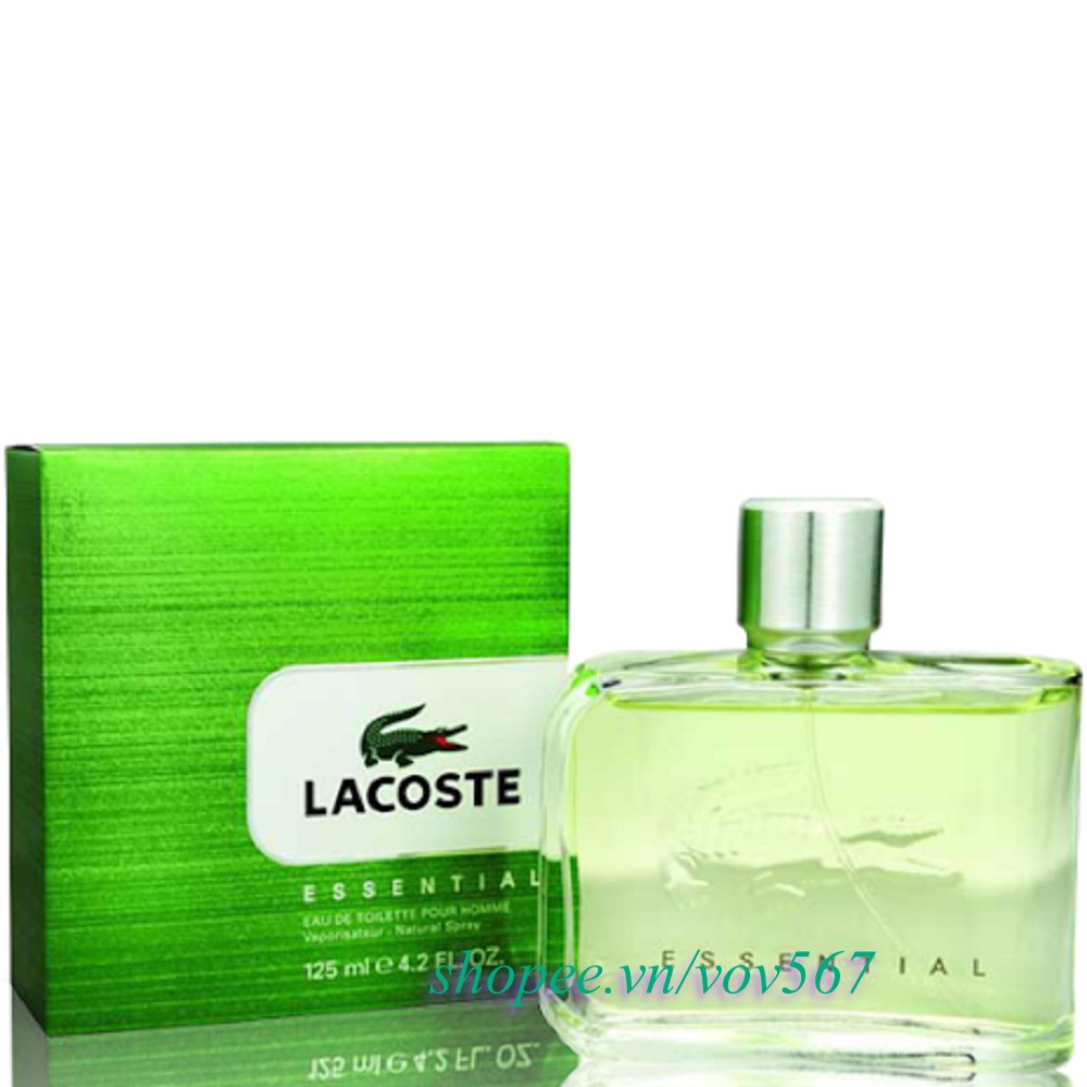 Nước Hoa Nam 125ml Lacoste Essential Pour Homme, Với uxu.vn Tất Cả Là Chính Hãng.