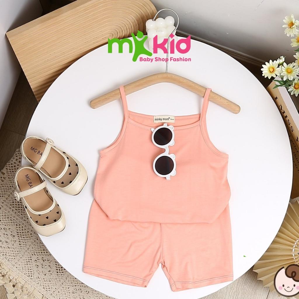 Bộ MINKY MOM 2 Dây Cho Bé - Chất Thun Lạnh Siêu Mềm Mịn Mát