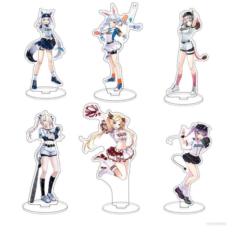 Mô Hình Nhân Vật Usada Pekora Shirakami Fubuki Minato 15CM Trang Trí Trong Nhà