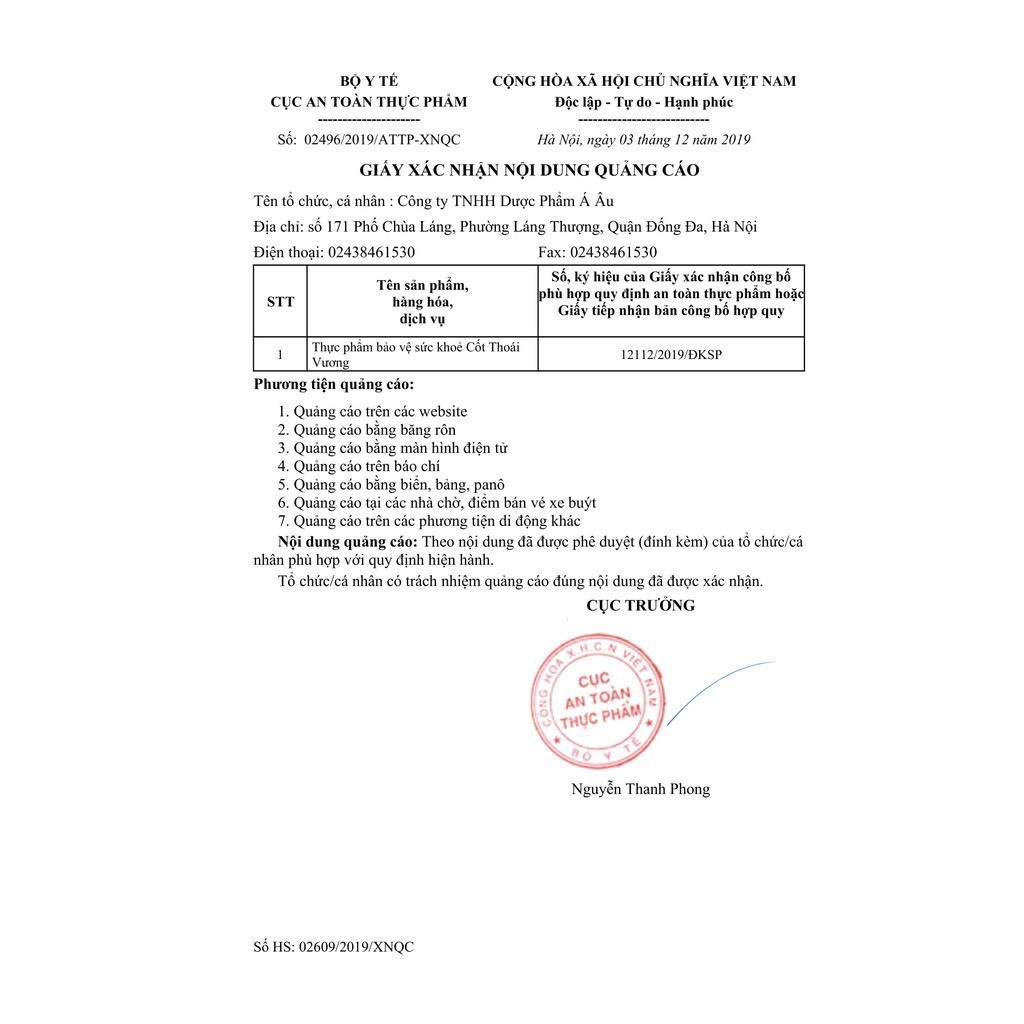 Cốt Thoái Vương - Viên Uống Hỗ Trợ Thoái Hóa Cột Sống, Thoát Vị Đĩa Đệm, Viêm Khớp