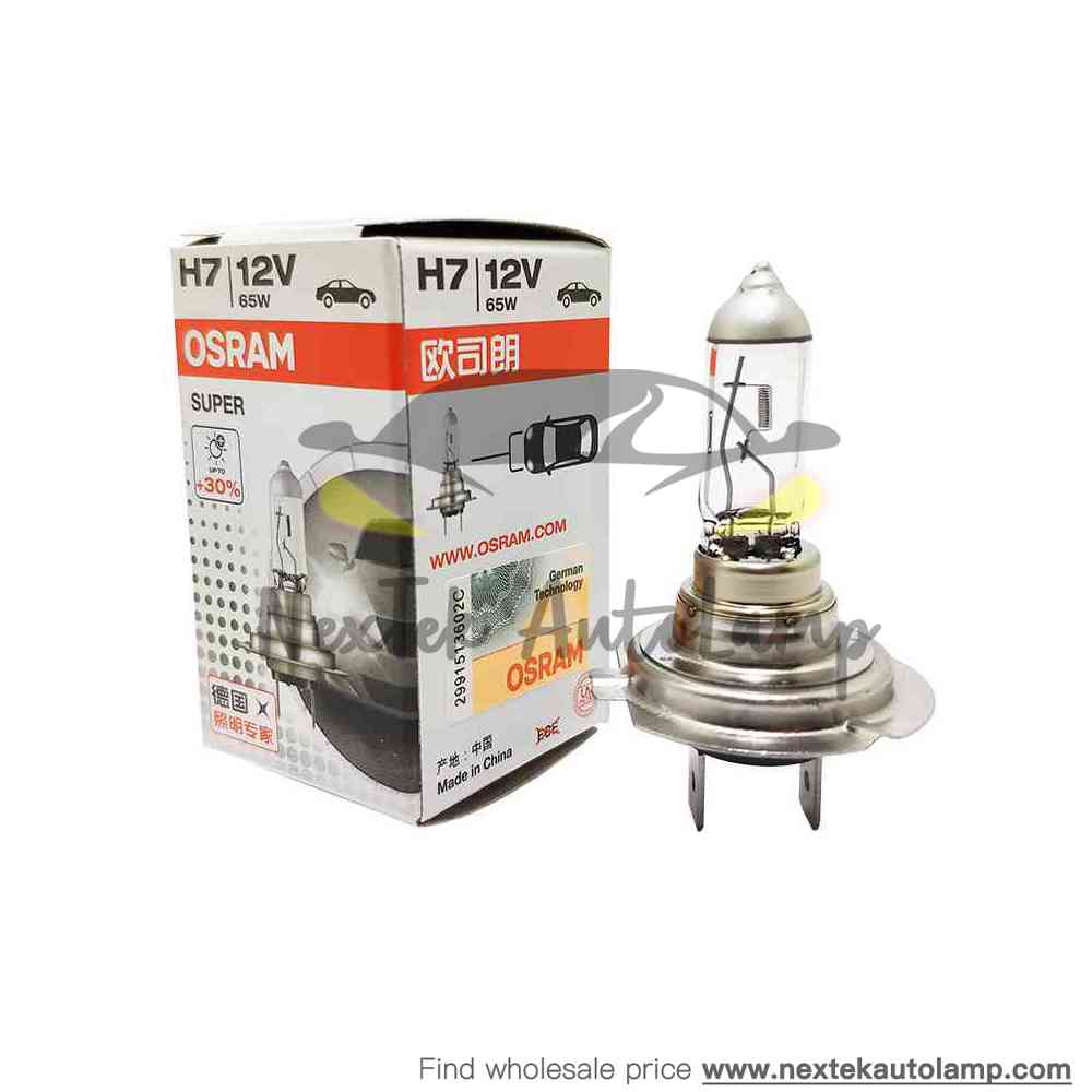 OSRAM H7 12V 24V 55W 65W 70W 80W 100W 3200K Đèn Pha Tiêu Chuẩn Ban đầu Bóng đèn Tự động Chất Lượng OEM (1 bóng đèn)