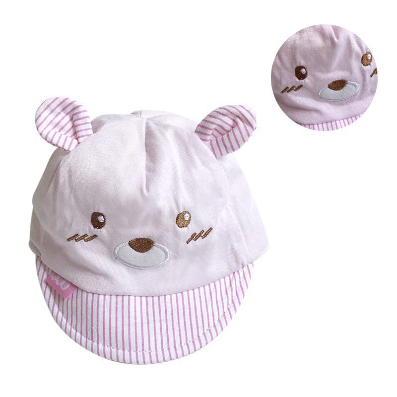 Mũ lưỡi trai hình gấu dễ thương cho bé