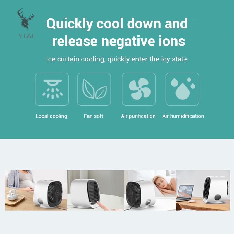 Quạt Làm Mát Mini Đa Năng Tiện Dụng