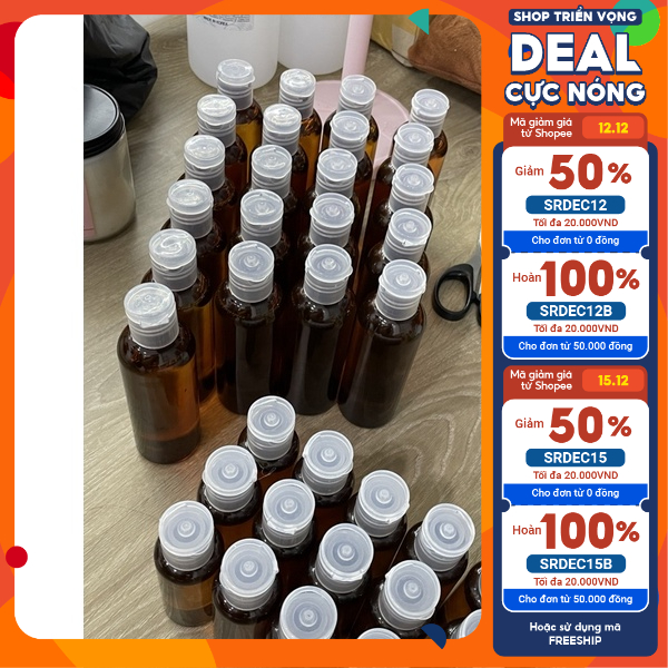 Chai chiết toner 50ml/100ml