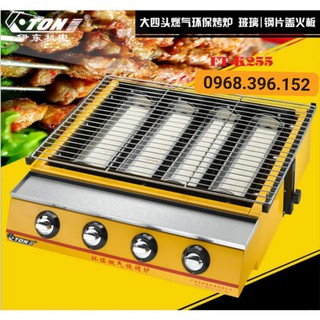 Bếp gas nướng hồng ngoại 4 trụ k255