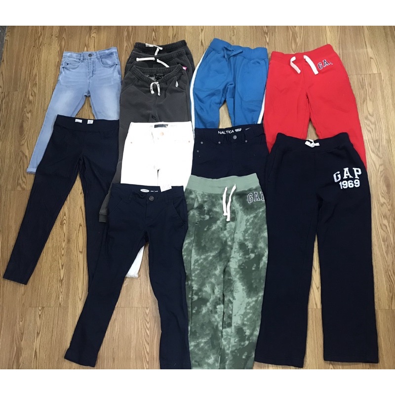 Quần Jean Dài, Quần Thun Bé Trai