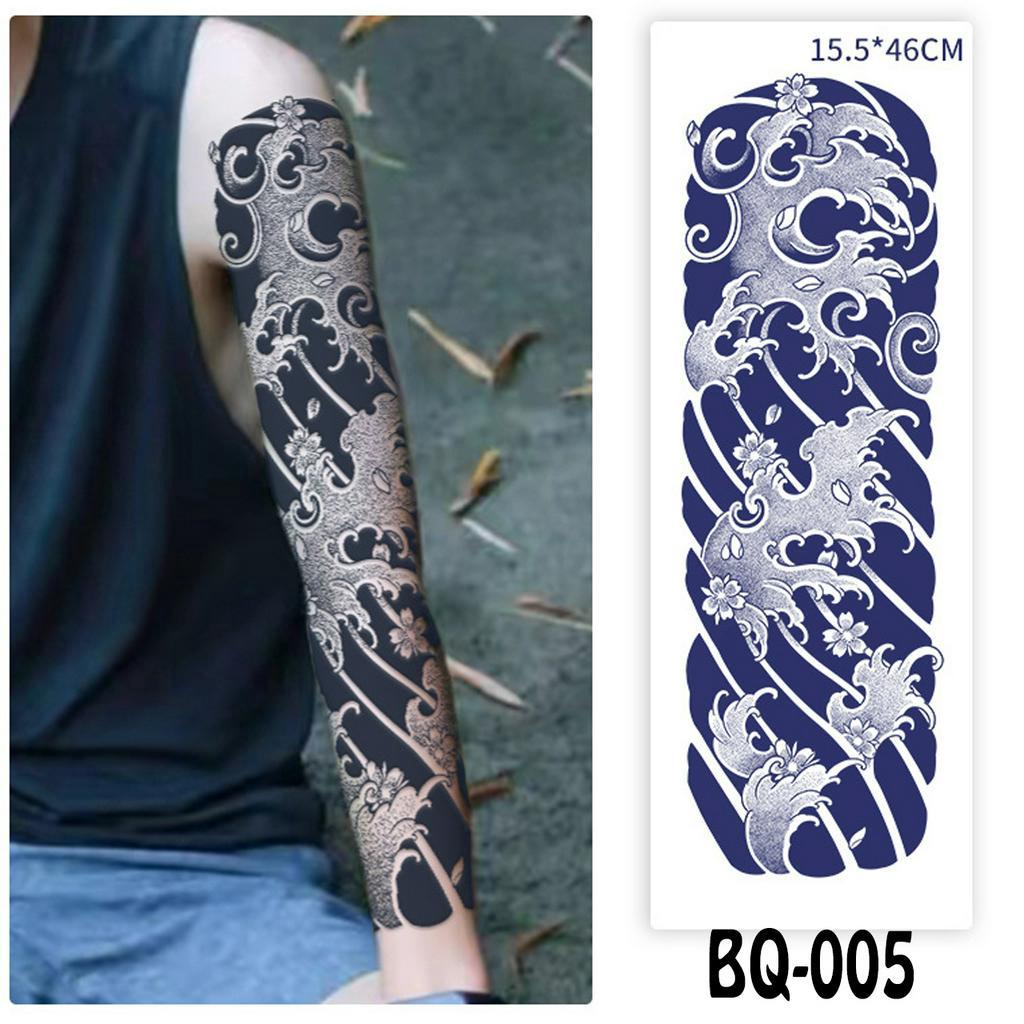 Hình Xăm Dán Nhật Cổ Kín Tay 15 Ngày LEO TATTOO