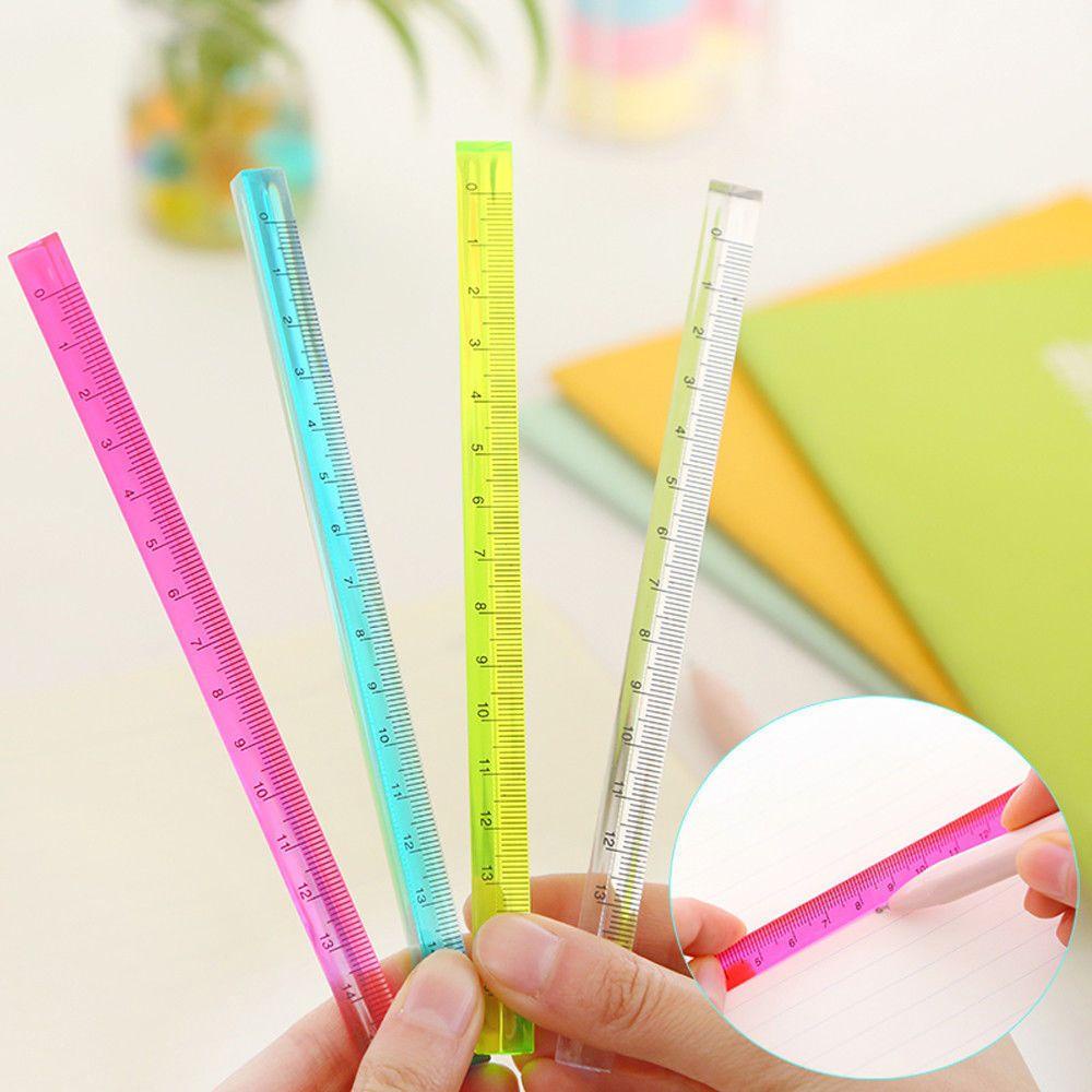Thước Đo Kim Loại Hình Tam Giác Tiện Dụng Cho Học Sinh|Phụ Kiện Giấy Kraft 20cm Chuyên Dụng Chất Lượng